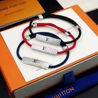 루* (L.V) 래더 가죽 팔찌