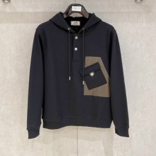 에* 투버튼 포켓후드(기모)