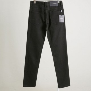 [ T ] TF 금장 버튼 슬림핏 트러커 팬츠