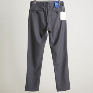 [ f ] 더블 간치니 스틸 로고 스트레치 코튼 팬츠