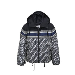 디* 오블리크 리버서블 크롭 다운 패딩(여성용)