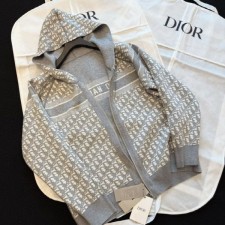 디* 오블리크 리버시블 후드 집업 가디건 - 수입 (여성)