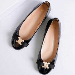 [ C ] 트리옹프 에나멜 플랫 슈즈 (여성)