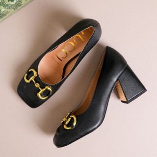 [ G ] 홀스빗 미드힐 펌프스 (여성)