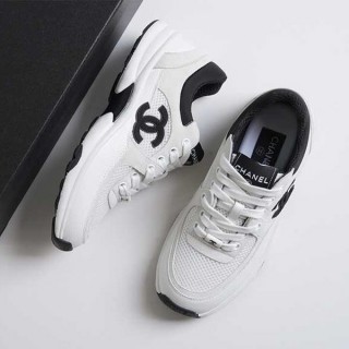 [ C ] CC로고 화이트 테니스 스니커즈 (여성)