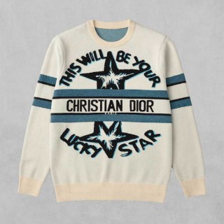 [ D ] 디* 럭키 스타 울 블렌드 니트 풀오버