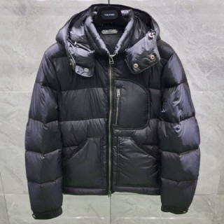 톰* 24FW 레더 디테일 패딩