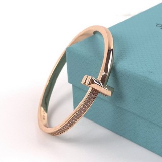 티* T1 와이드 하프 힌지드 뱅글 팔찌