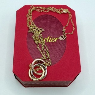 까* 트리니티 시리즈 3 색 골드 목걸이