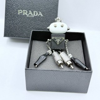 프* 사피아노 레더 로봇 트릭 키체인 스틸