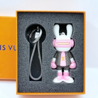 루* 모노그램 버니 키링