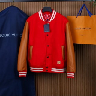 루* VVN 레더 바시티 재킷