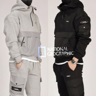 내* 3단 헤비 반집업 기모 후드 세트 (남여공용)