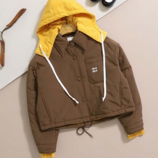 [ m ] 수입 테크니컬 퐁제 다운 후디 재킷 (여성)