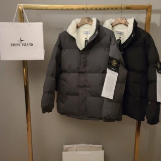 수입 와펜 양털 패딩