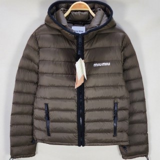 [ M ] 이니셜 라이트 폰지 다운 후드 자켓 (여성)