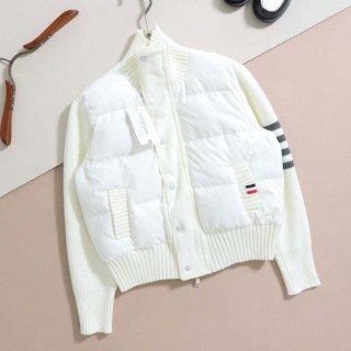 [ T ] 수입 다운 필드 울샤이니 크롭 자켓 -화이트- (여성)