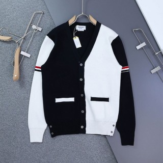 [ T ] 투톤 펀믹스 암밴드 브이넥 가디건