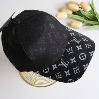 [ L ] 블랙 모노그램 볼캡