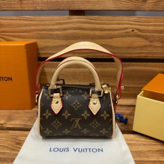 루* (L.V) 스피디 모노그램 백참 키 홀더