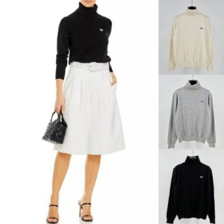 메* 트리컬러 터틀넥니트(여성)