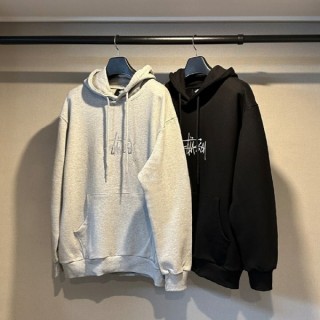 스* 자수 로고 후드