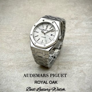 오데* 로얄오크 화이트다이얼