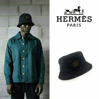 에* H로고 버킷햇