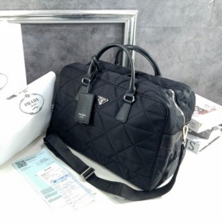 프** NEW 리나일론 퀄팅 다운 트래블 백