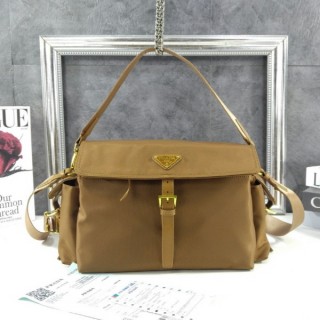 프** 익스플로어 라지 리나일론 숄더백