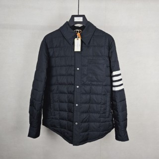 톰* 수입 고급 TB 사선완장 다운 자켓 진네이비