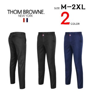 톰* 프리미엄 비르죠 스판 밴딩 슬랙스