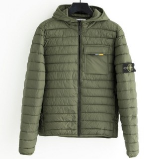 포켓 오리털 경량 패딩