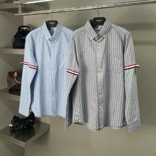 TB 스트라이프 암밴드 셔츠