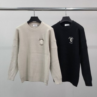 CLN 로고자수 완장 니트