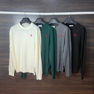 AM 미니멀 라운드 니트