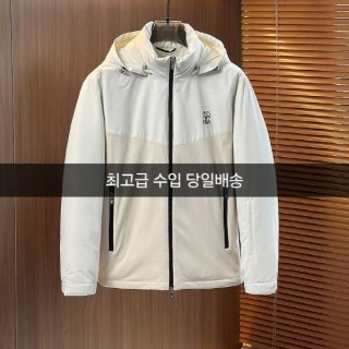 쿠* 거위털 코듀로이 패딩