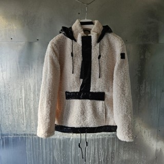 무* 플리스 아노락 후드 자켓