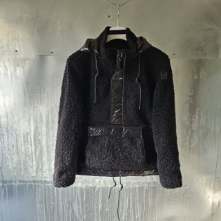 무* 플리스 아노락 후드 자켓