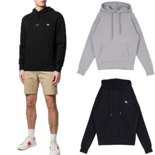 메* 트리플 컬러 폭스패치후드 2color (남여공용)