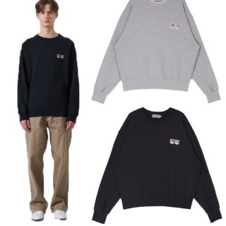 메* 더블폭스 맨투맨 2color (남여공용)