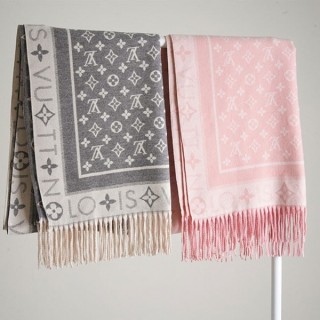 [ L ] 모노그램 에센셜 캐시미어 울 머플러