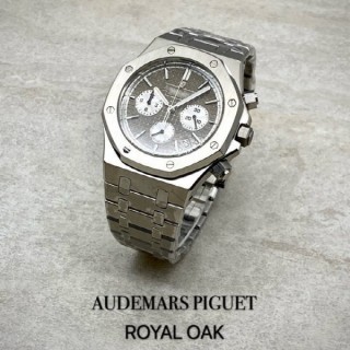 오데* 로얄오크 크로노그래프 그레이다이얼