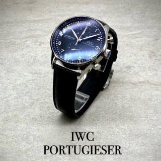 IW* 포르투기저 블랙다이얼