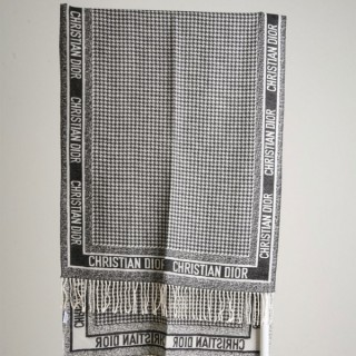 [ D ] 하운드투스 체크 울 머플러