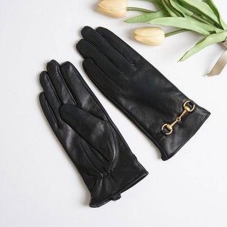 [ G ] 여성 홀스빗 레더 장갑