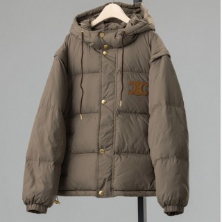 [ C ] 수입고급 트리옹프 크롭 투웨이 다운 재킷 (여성)