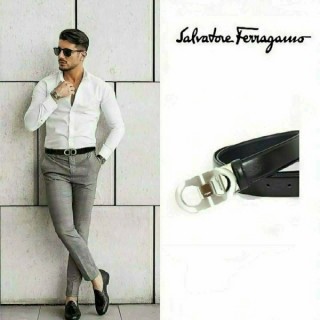 페* 더블 간치니 실버 벨트