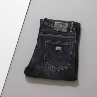 [ L ] 수입 로고 레터링 기모 스판 데님 팬츠