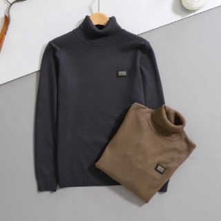 [ L ] 로고 실버탭 터틀넥 스웨터